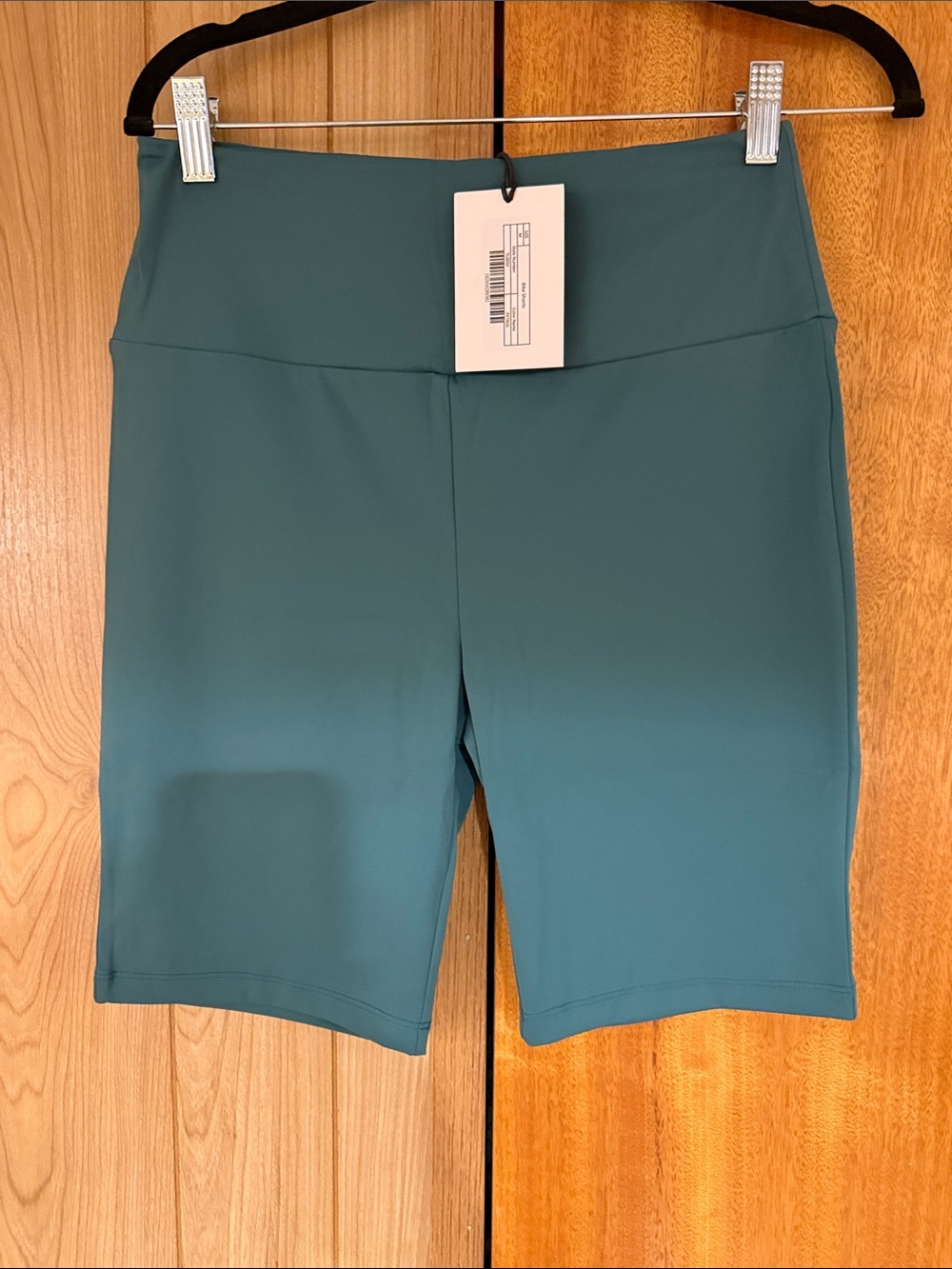 Grey Lab Biker Shorts